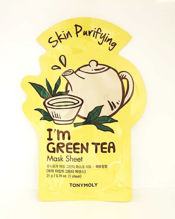 skin purifying green tea mask
