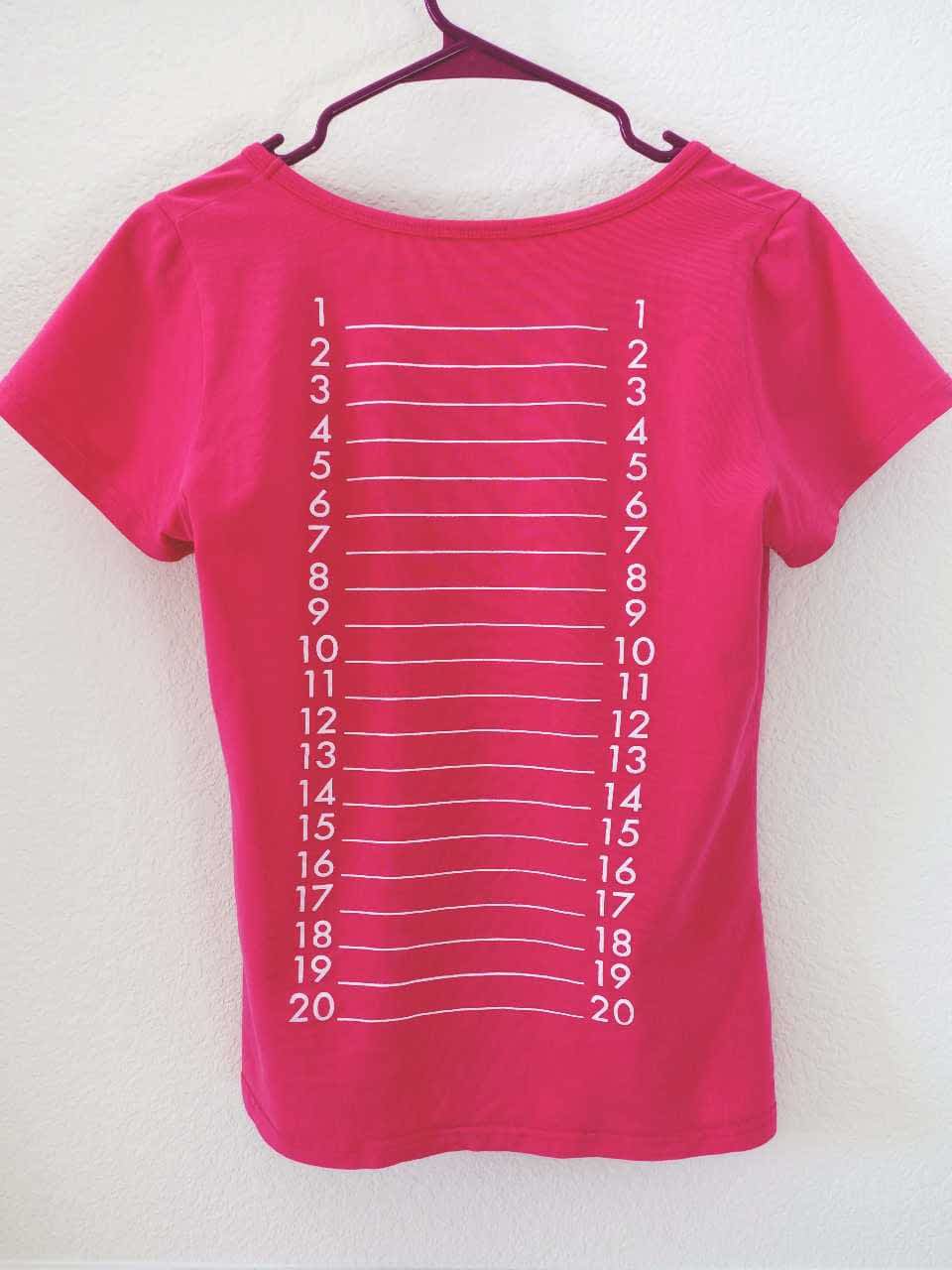 hairfinity measurement shirt